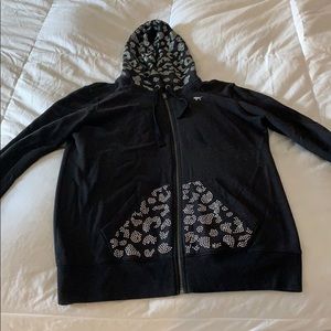 Victoria Secret | Pink: Cheetah Badazzled Hoodie